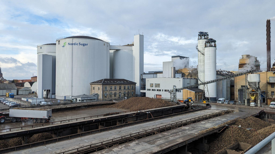 Picture of Nordic Sugar factory in Nakskov